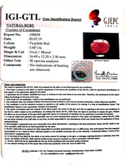 6.31 Ratti Natural Neo Burma Ruby with Govt Lab Certificate-(2331)
